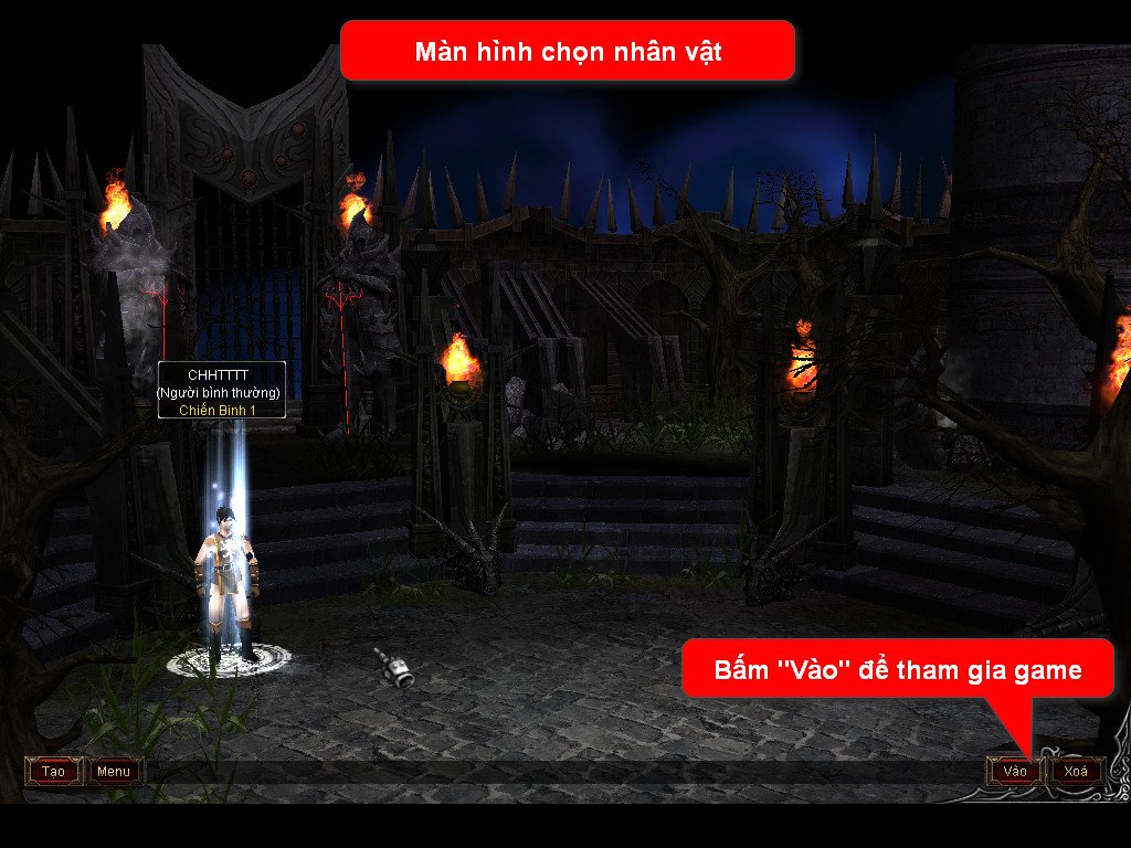 Chức năng chính của Game MU Thánh Địa Chức năng chính của Game MU Thánh Địa
